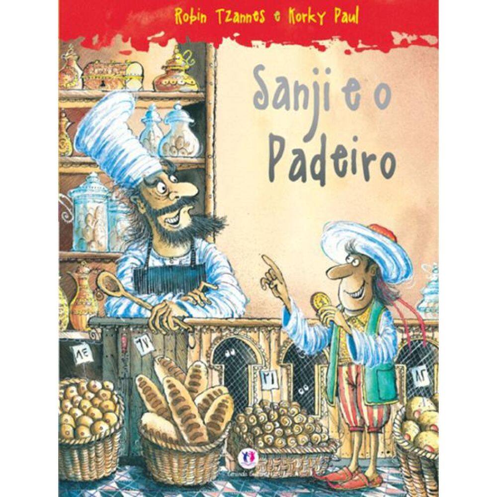 Livro Literatura Infantil Sanji e o Padeiro