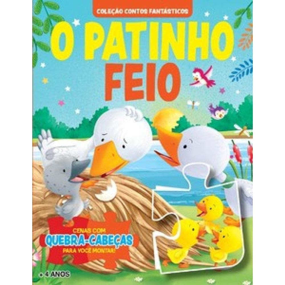Coleção Contos Fantásticos O Patinho Feio Livro Quebra