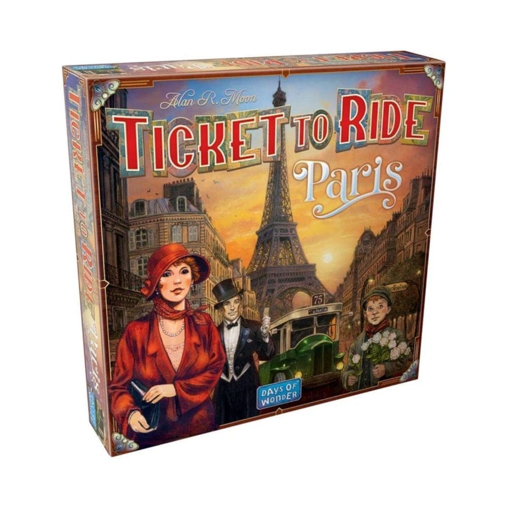 Jogo De Tabuleiro Ticket To Ride Paris - Fácil De Aprender