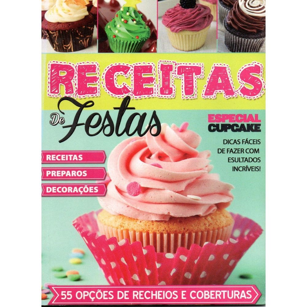Livro Receitas De Festas