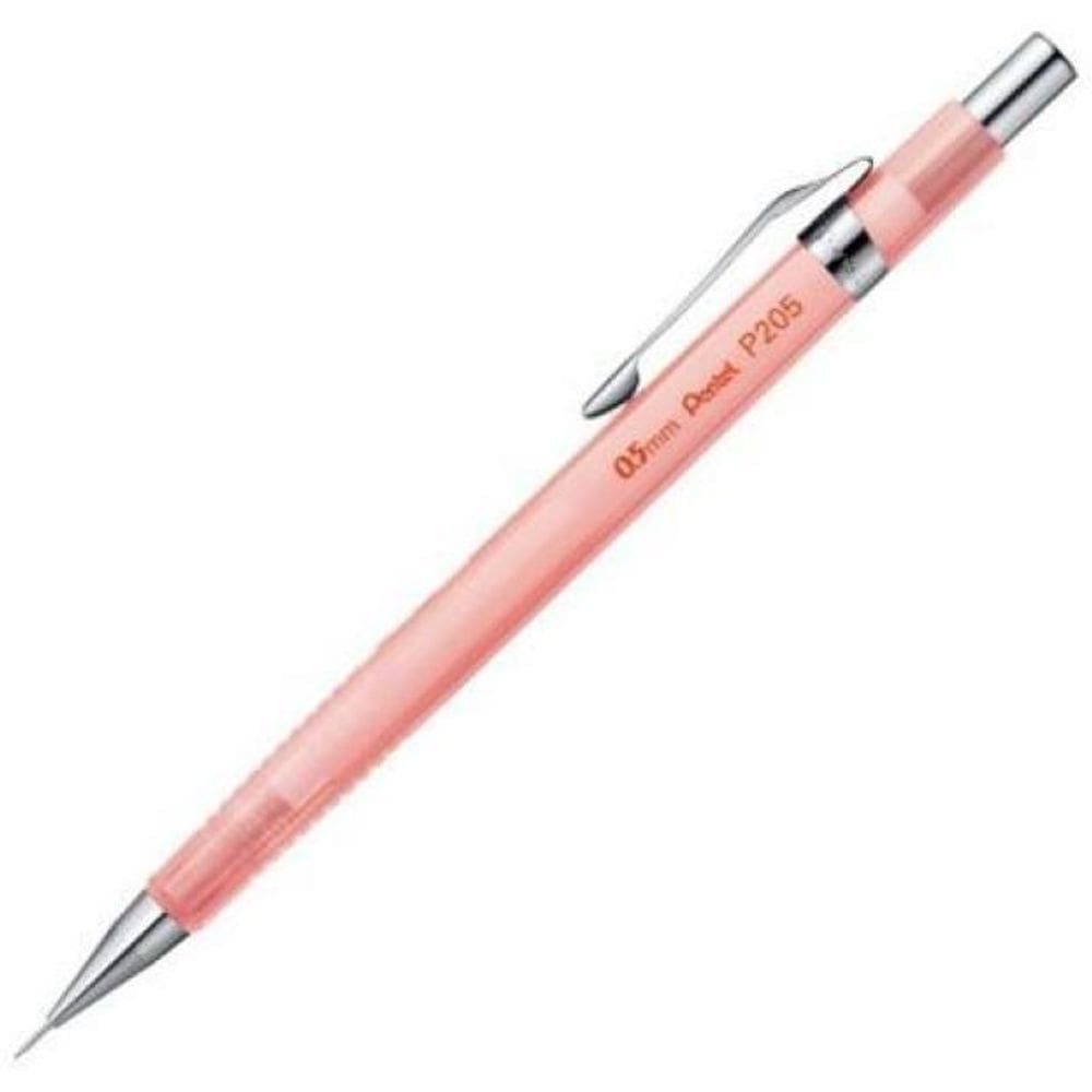 Lapiseira 0.5mm P205 Sharp Clena Rosa Transparente - Pentel
