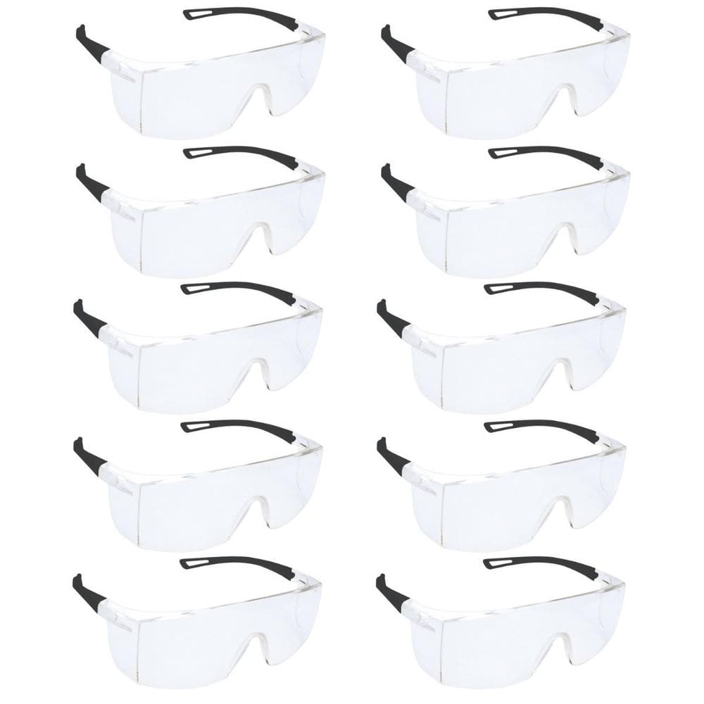 Óculos De Segurança Proteção Incolor Evolution Pro Kit 100Un