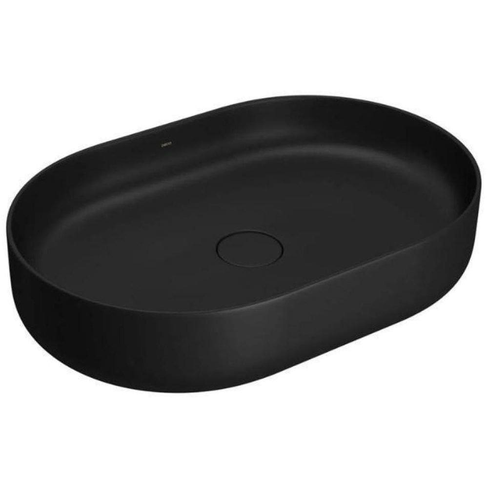 Cuba De Apoio Deca 60X40 L.14060.94 Oval Ébano Fosco