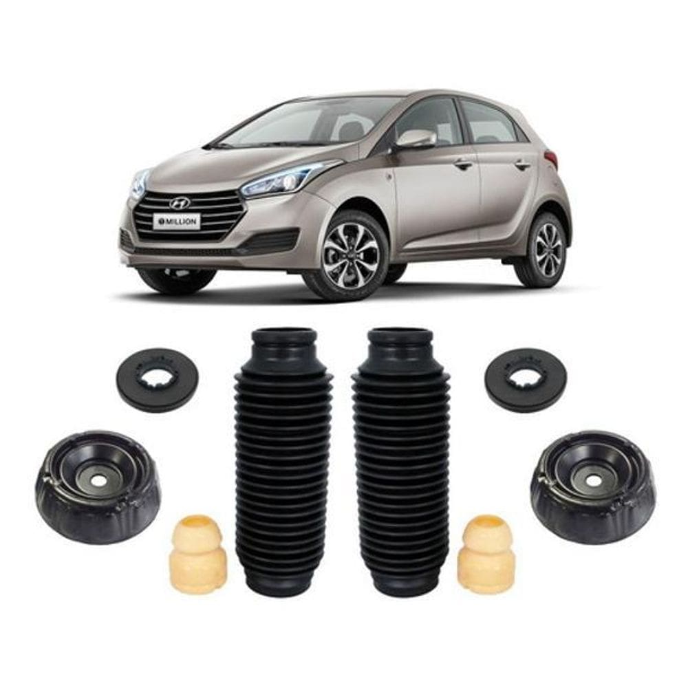 Kit Coxim De Amortecedor Dianteiro Hyundai Hb20 Tds