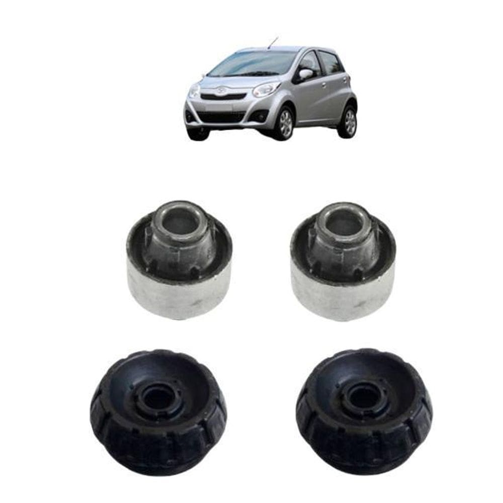 Bucha Maior Bandeja Balança Coxim Amortecedor Jac J2 2013/..
