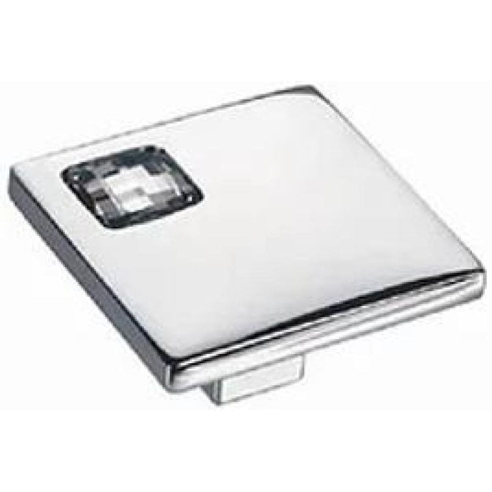 Puxador Firenze Swarovski 1 8X8 40Mm Cromado - Gruppa