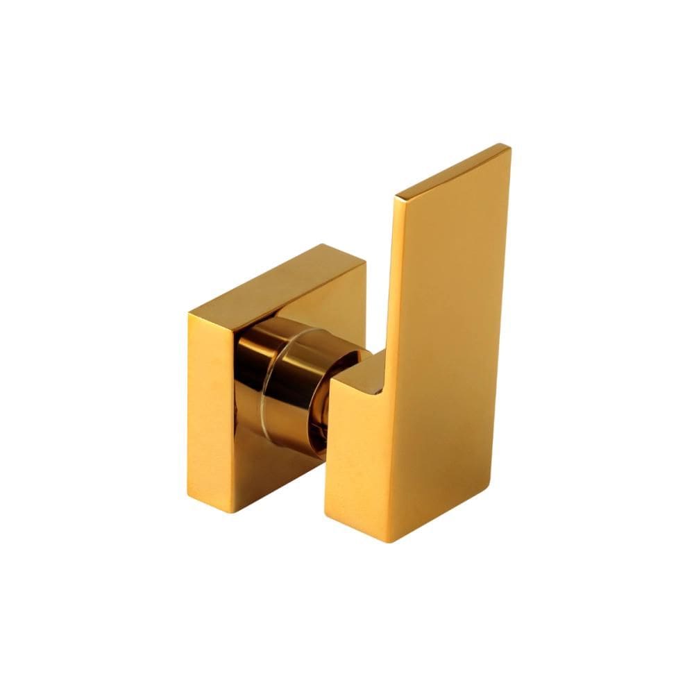 Acabamento de registro quadrado Ibó Pingoo.casa - Dourado