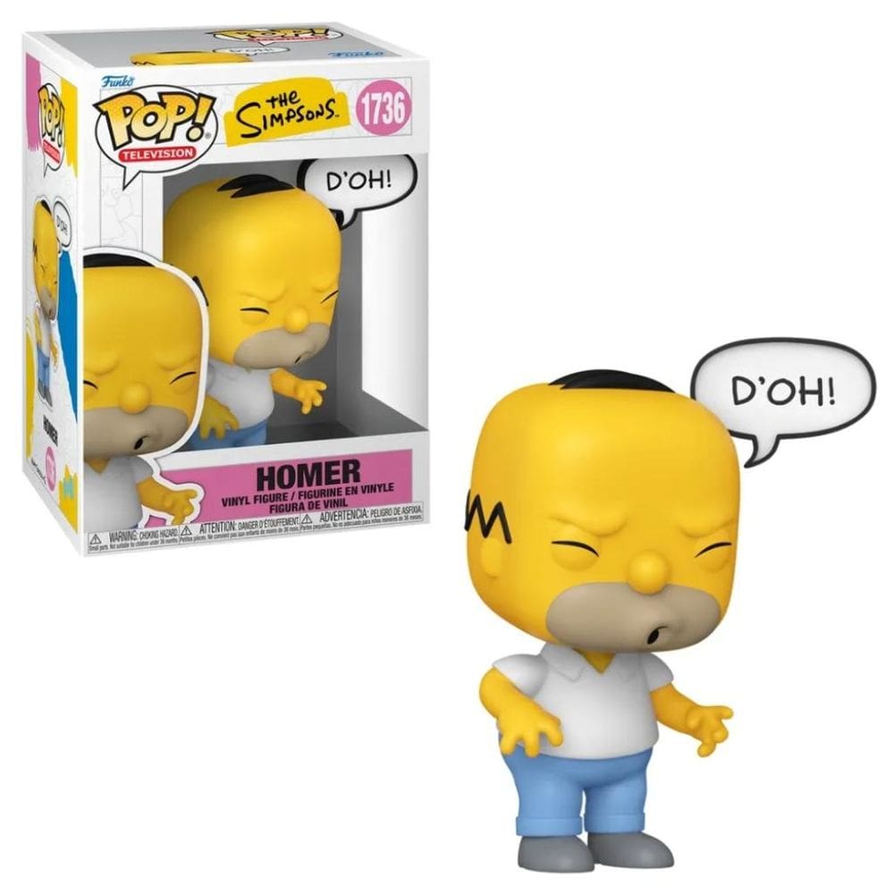 Funko Pop Sayings Os Simpsons Homer D`Oh! 1736
