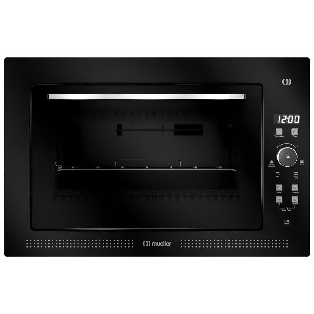 Forno Elétrico de Embutir Digital Mueller 50 Litros Preto MFE50L