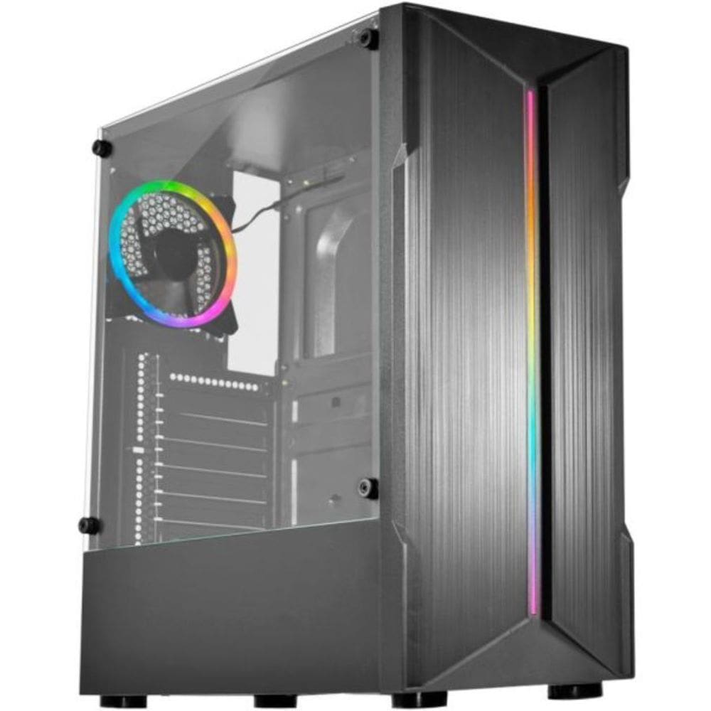 Gabinete Gamer Demon II K-mex GM-06W5 Preto sem fonte