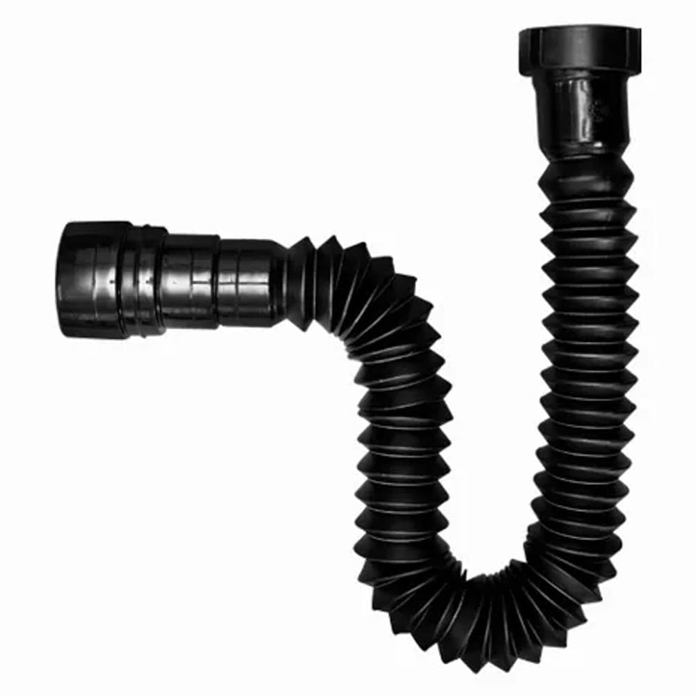 Sifão Sanfonado Universal Preto - SSUM3 - ASTRA