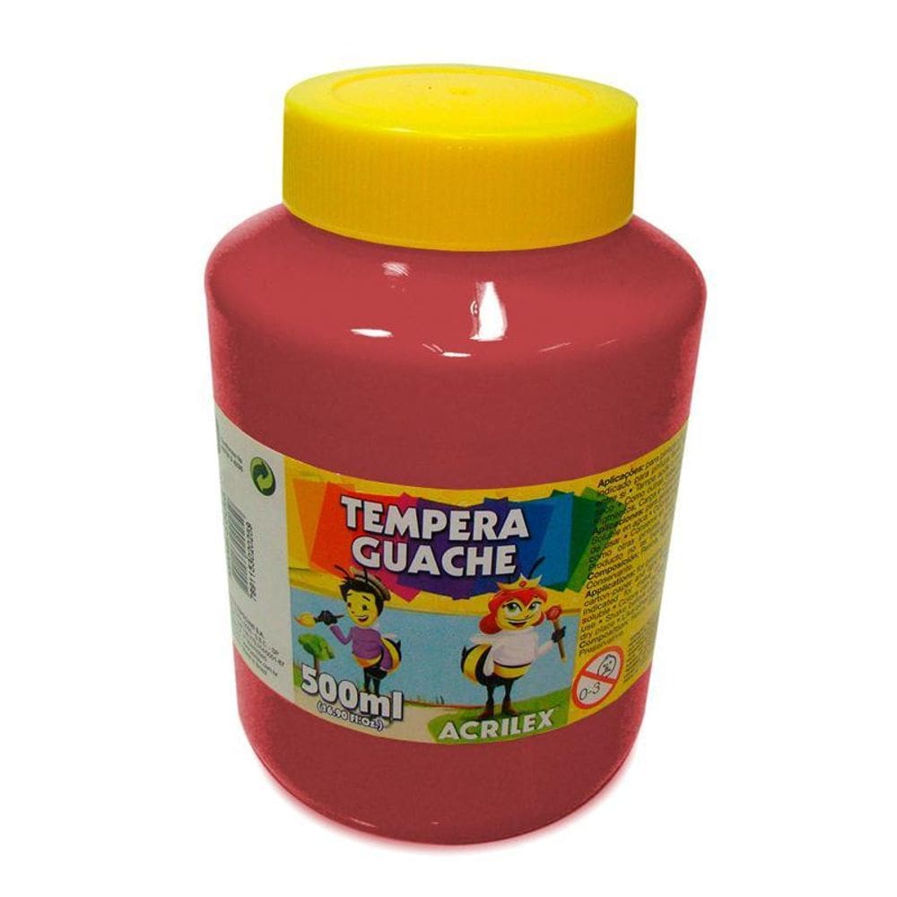 Tinta guache Magenta 500ml 549 Acrilex