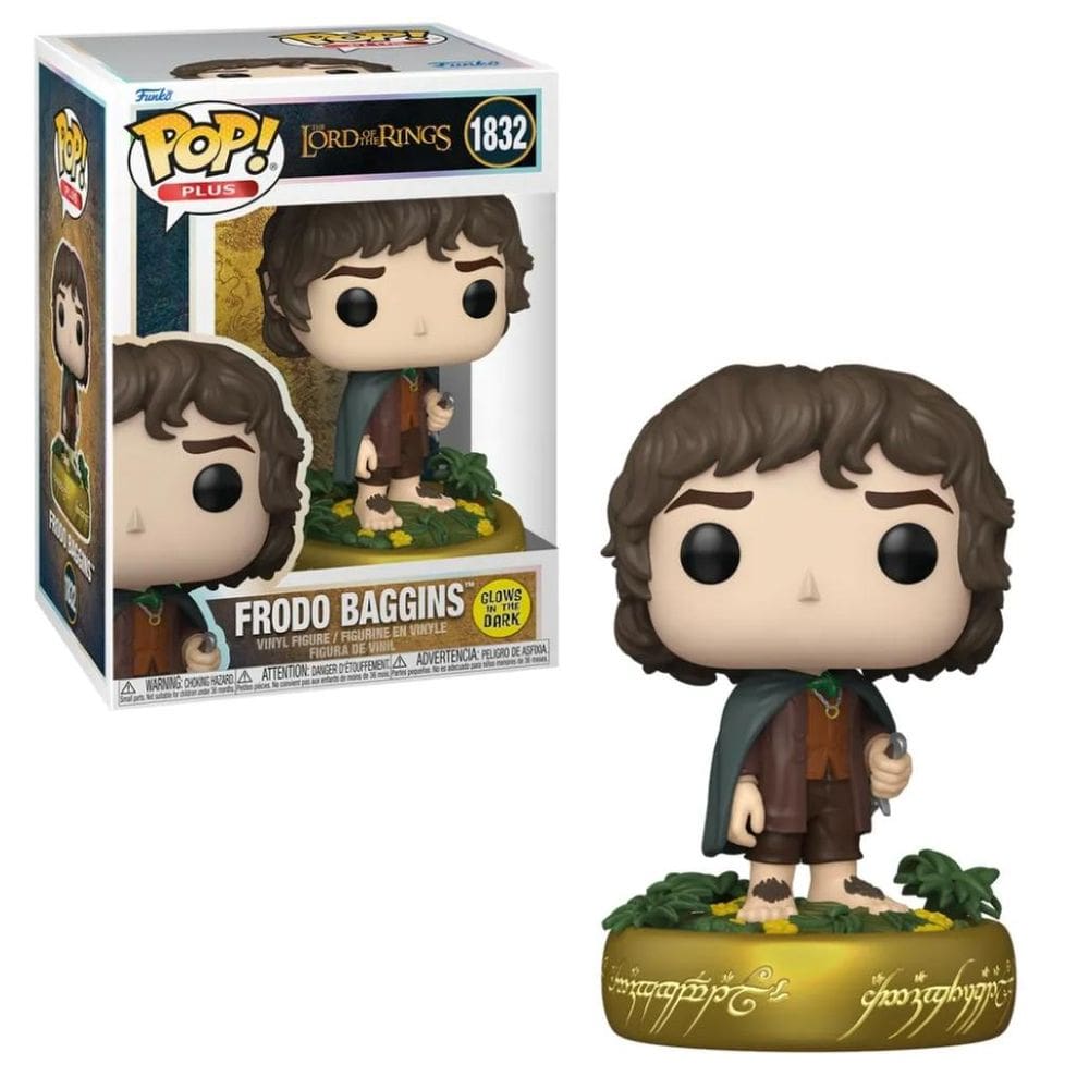 Funko Pop O Senhor Dos Anéis Frodo Bolseiro 1832 Glow