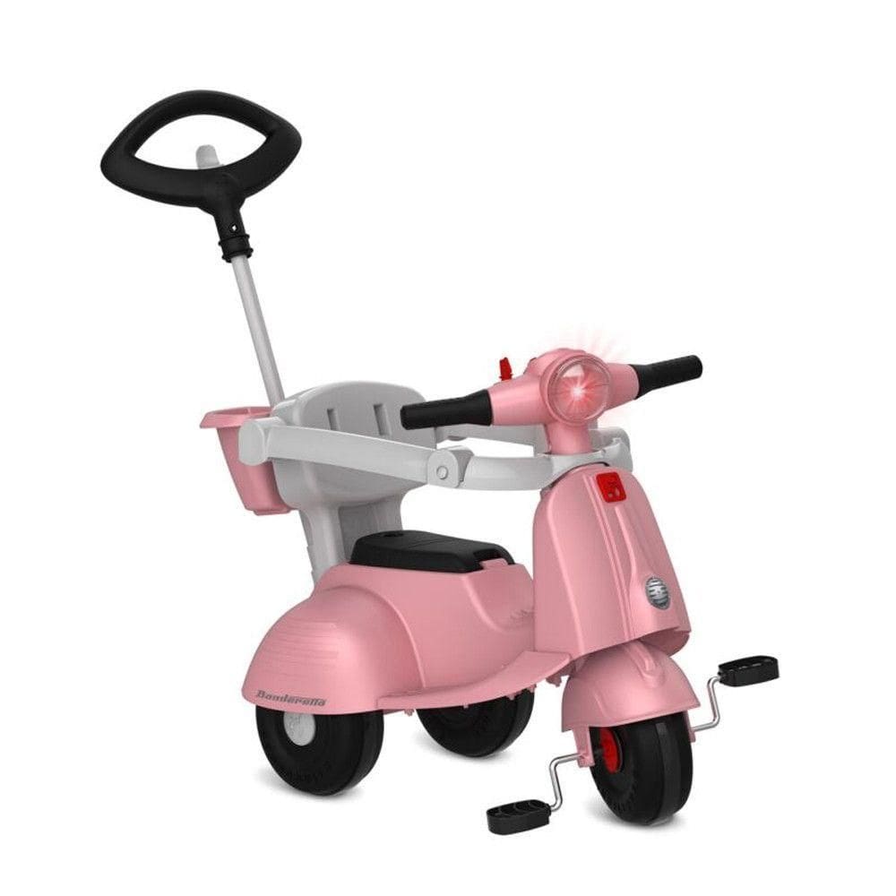Triciclo Banderetta Passeio E Pedal 1246 Bandeirante Rosa