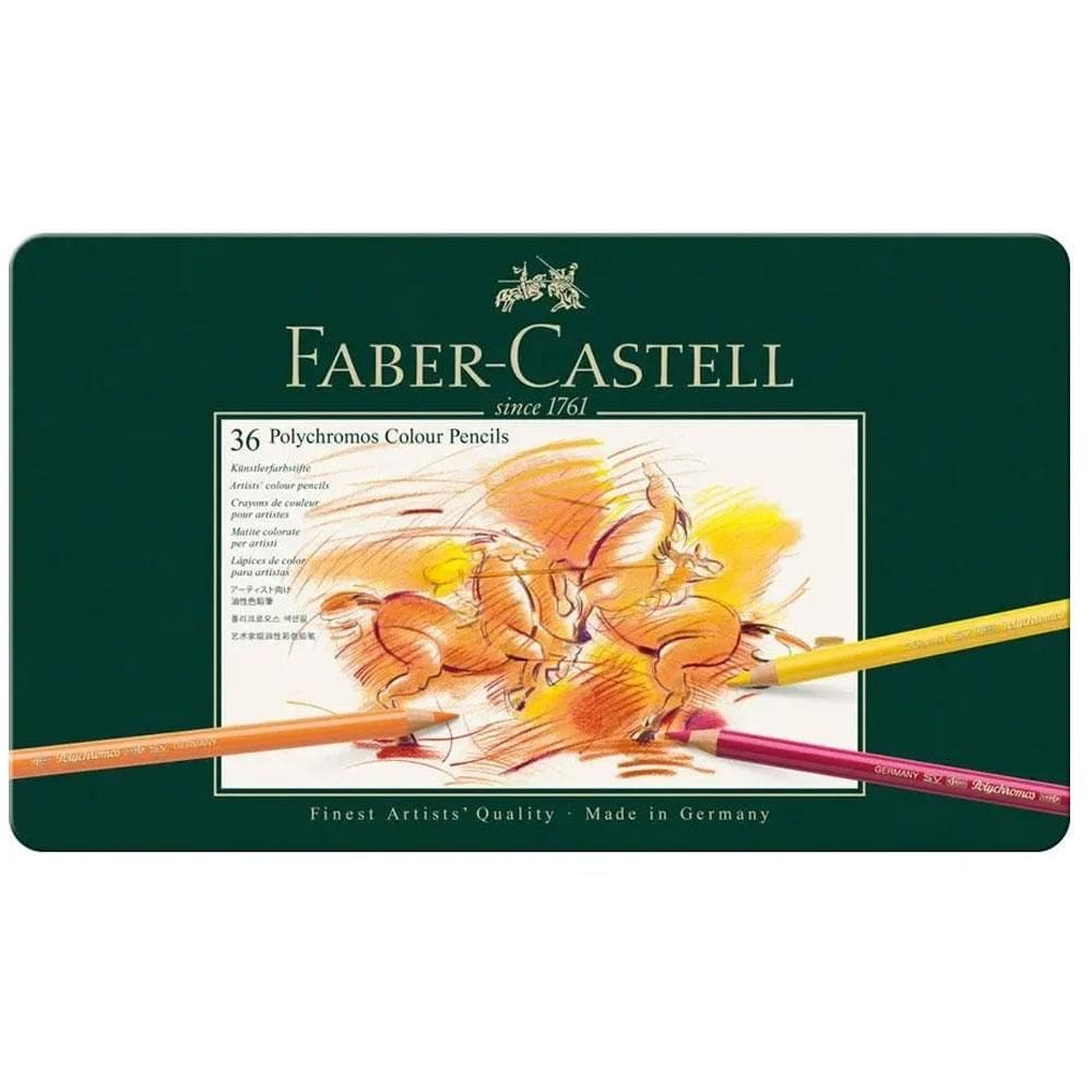 Lápis de cor 36 cores Polychromos 110036 Faber-Castell