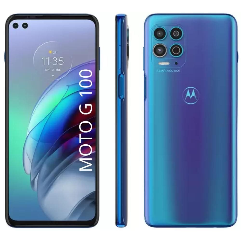 USADO Motorola Moto G100 256 GB Luminous Ocean Excelente (usado)