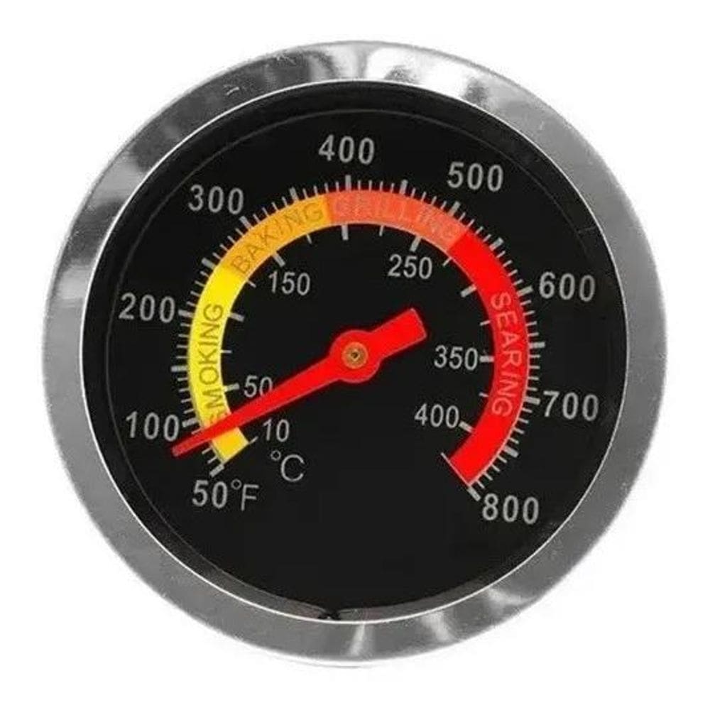 10X Termômetro Churrasqueira Bafo Forno Defumador 350ºc