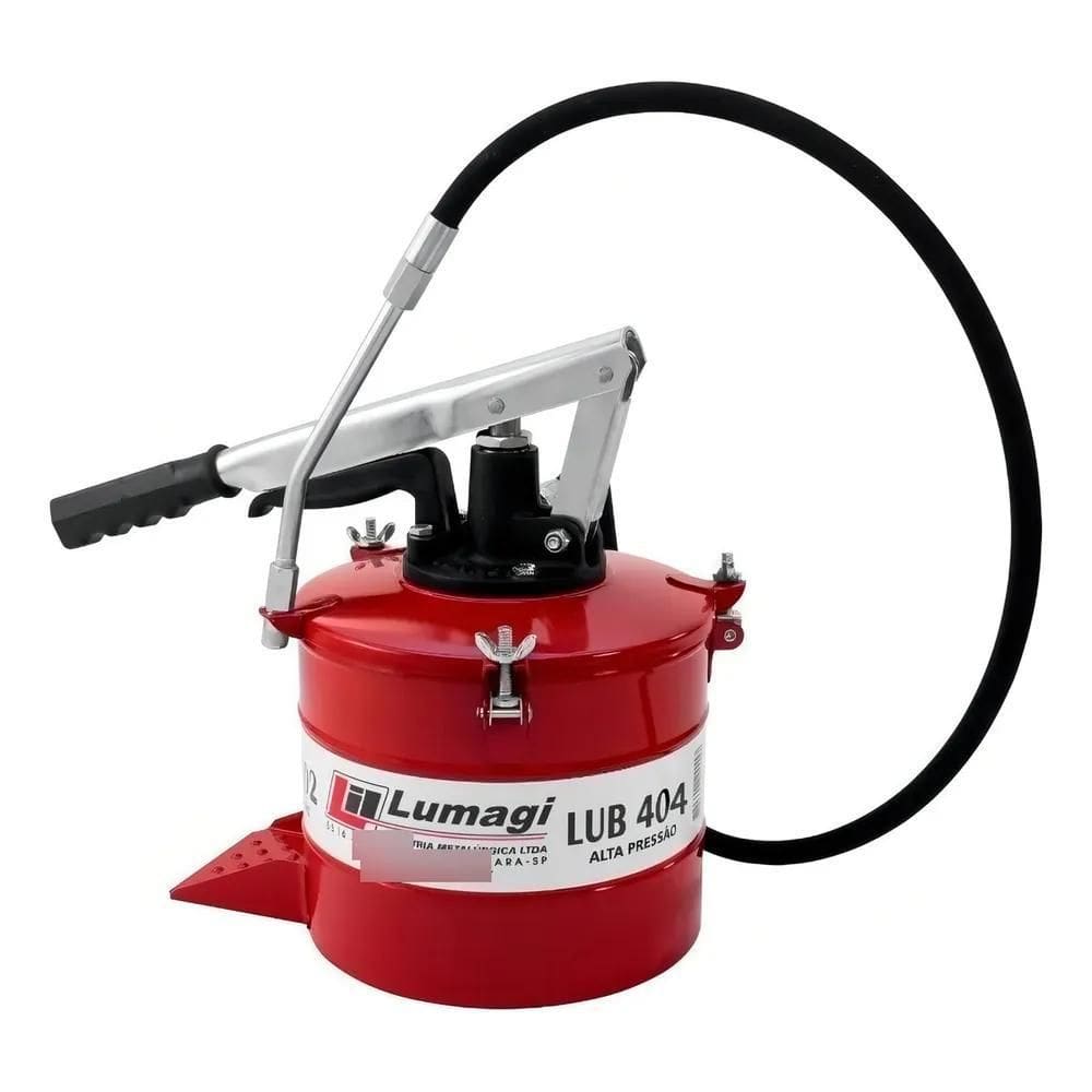 10X Bomba Graxa Engraxadeira Manual 4 Kg Alta Pressão Lub 4