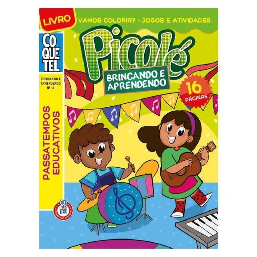 Livro Coquetel Brincando Aprendendo 13