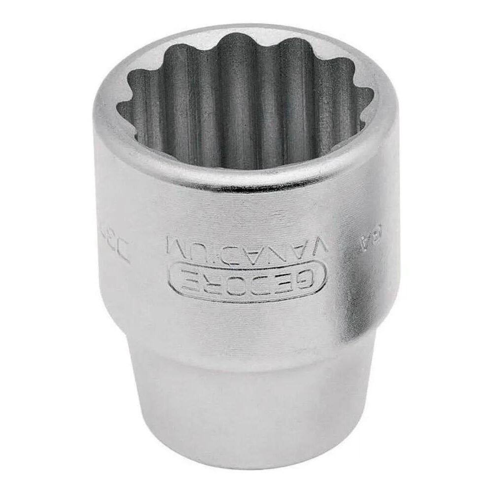 10X Soquete Estriado 30 Mm Com Encaixe 3/4 - Gedore