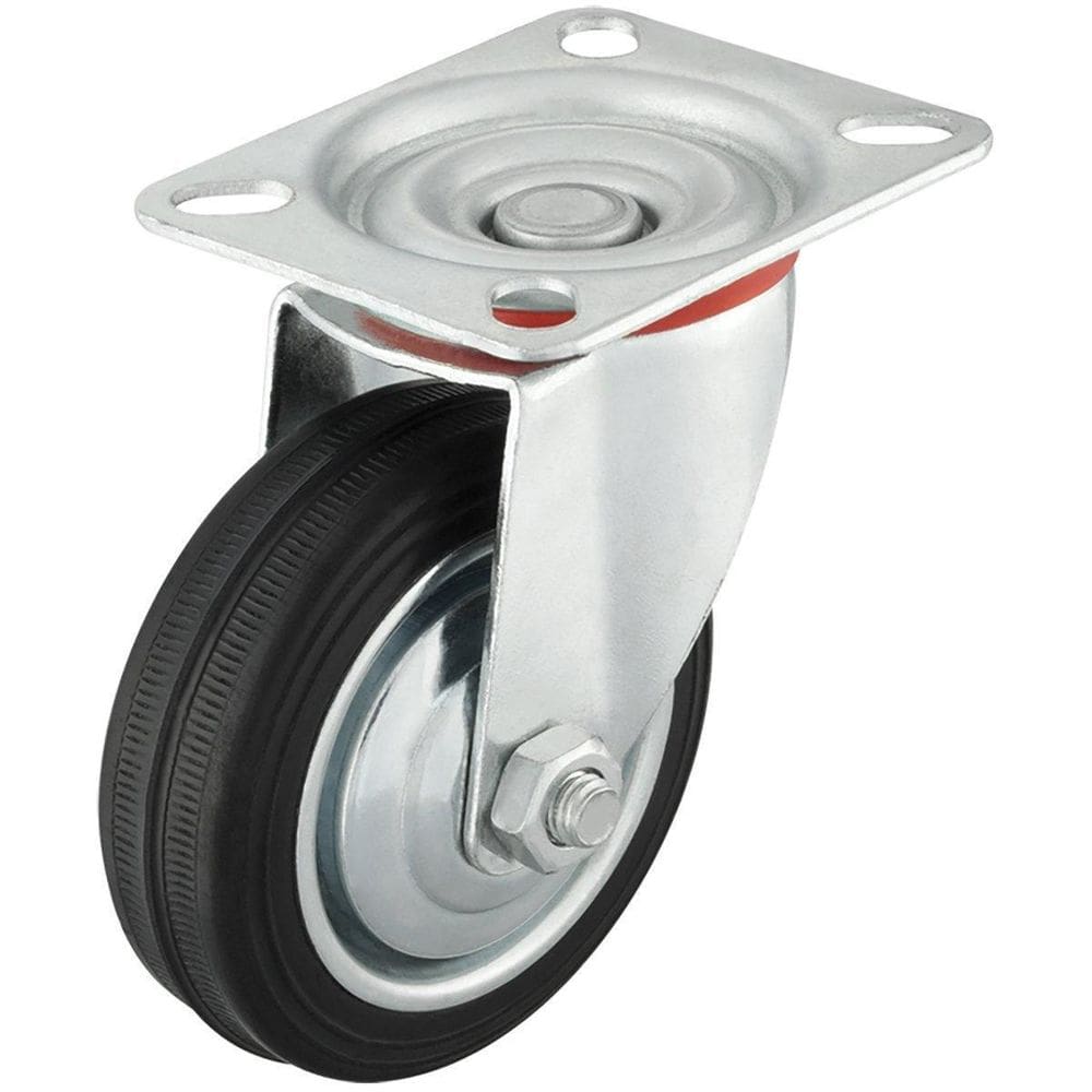 Rodízio De Borracha Giratório 3 Pol. 186015 - Worker