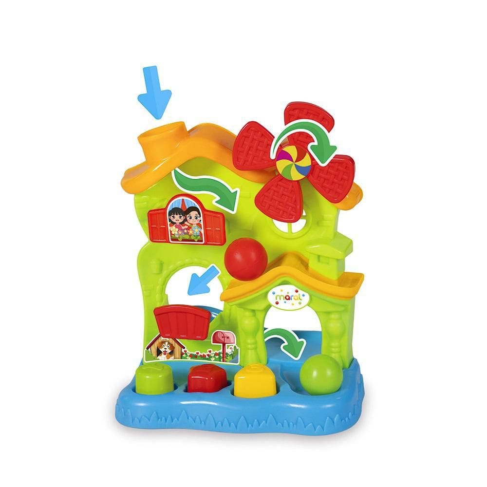 Play Home Casinha Didática Infantil Bebê 6 Meses- Maral 1176