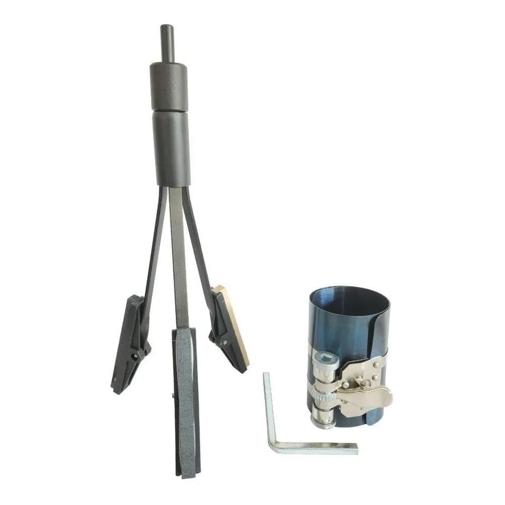 10X Brunidor De Cilindros 64 A 104Mm + Cinta De Anéis De Pi