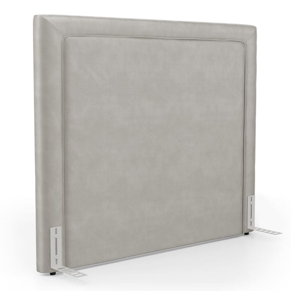 Cabeceira Cama Box Queen Size Alba 160cm com Frame Veludo Bege Claro - Abmaza