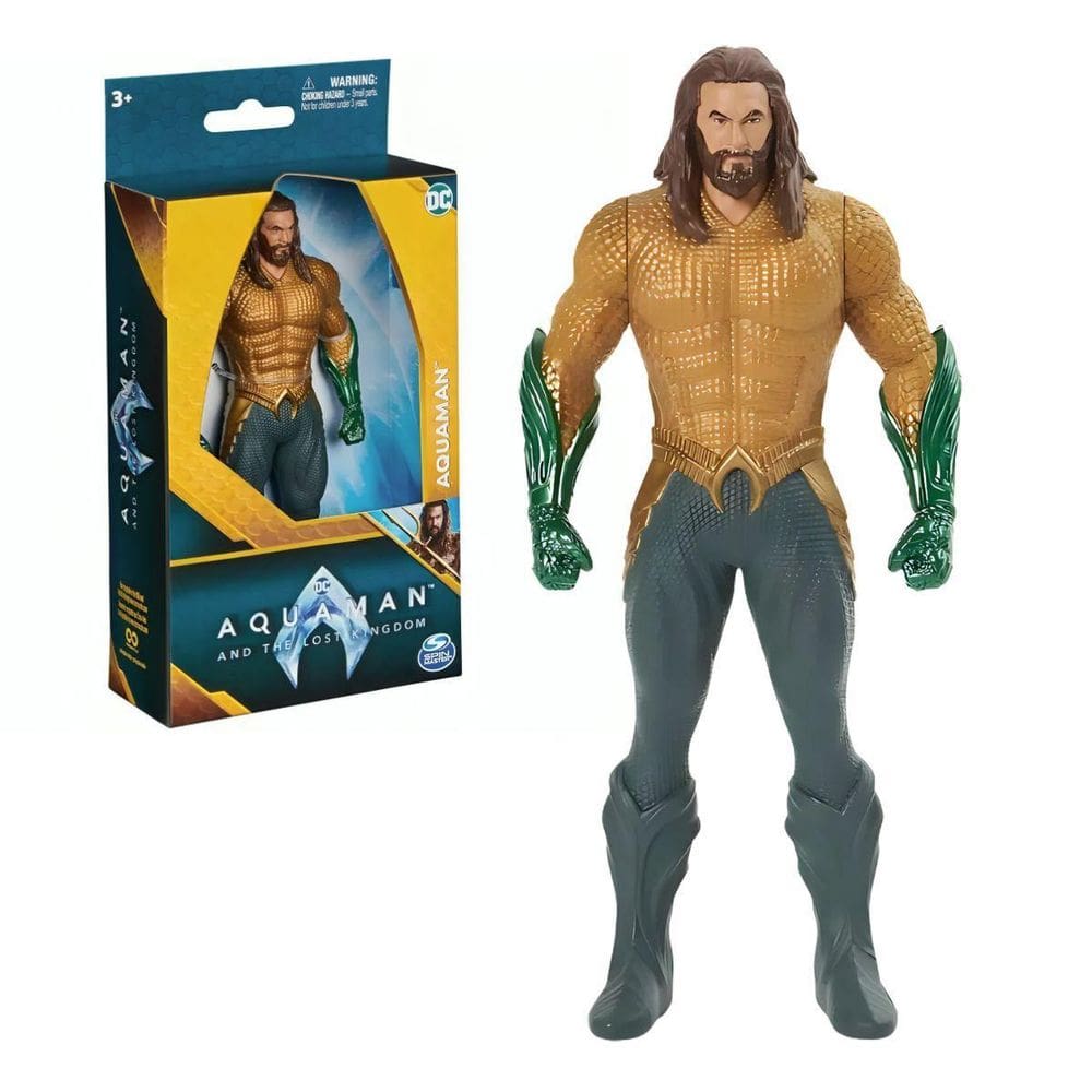 Boneco Aquaman 15Cm Figura De 6 3458 - Sunny