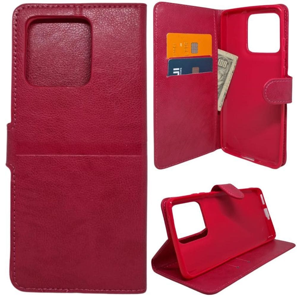 Capa Carteira Para Motorola Edge 60 Pro - Capinha Case