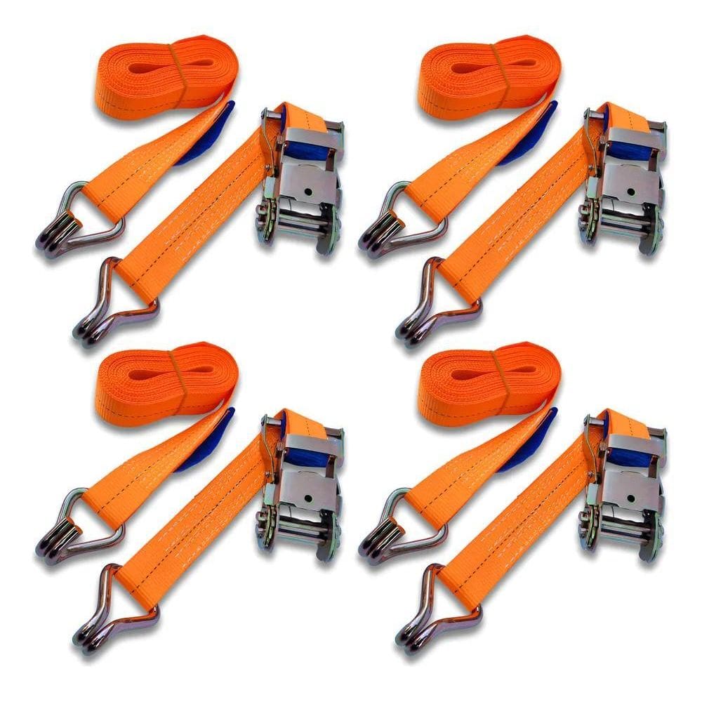 10X 4X Kit Cinta Catraca 1,5Ton Amarração Carga Caminhão Ca