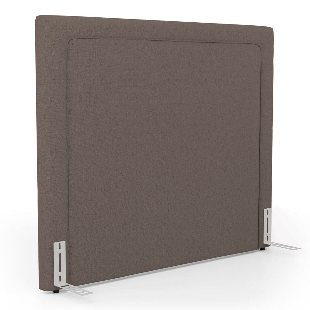 Cabeceira Cama Box Queen Size Alba 160cm com Frame Linho Marrom - Abmaza