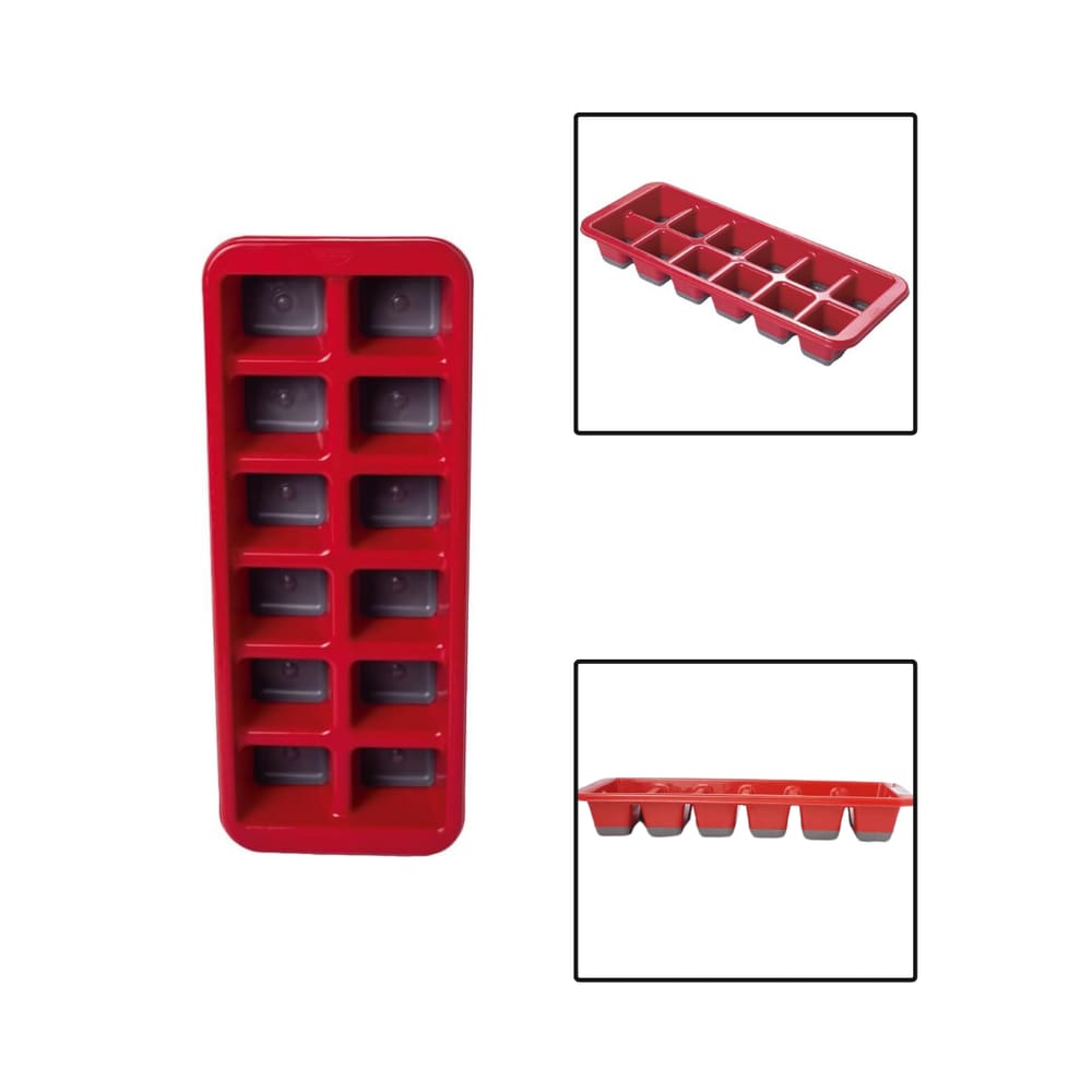 Forma de Gelo C/ Fundo de Borracha