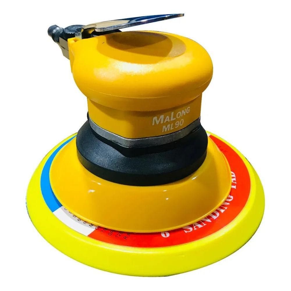 10X Lixadeira Roto Orbital 6 Polegadas Pneumatica Ml90 Malo