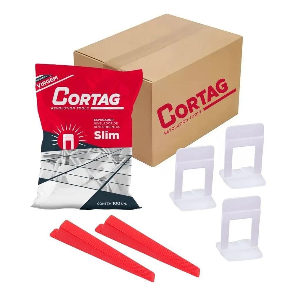 10X 300Un Clip Nivelador Espacador Piso Porcelanato + 100 C
