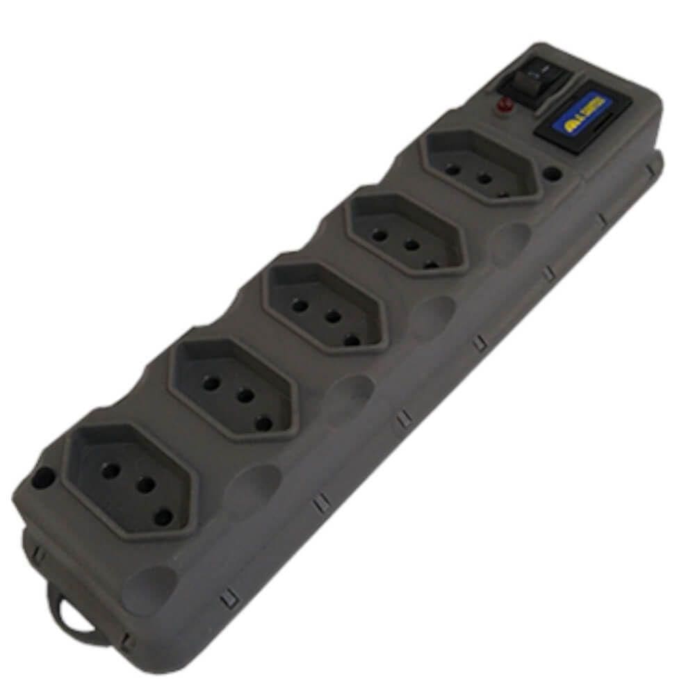 Filtro De Linha 5 Tomadas Com Fusivel Protetor - 3045 - A Santos