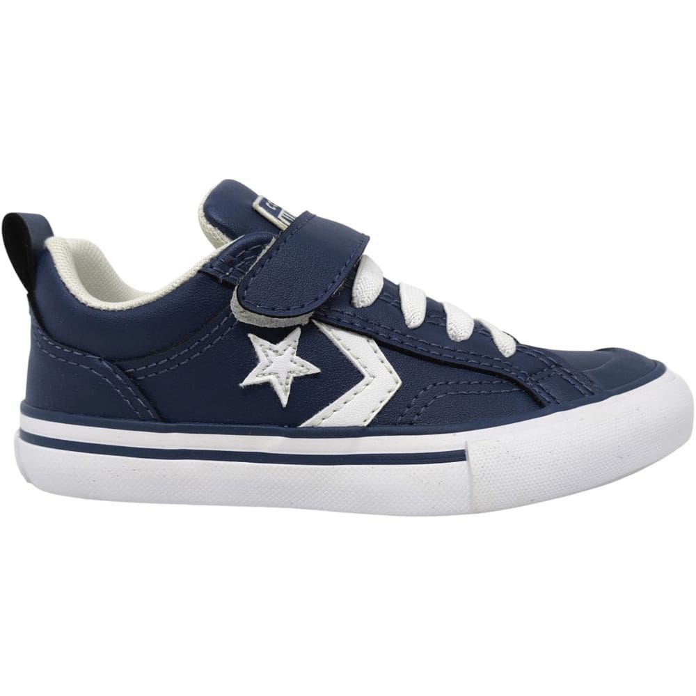 Tênis Infantil Menino Casual Dia a Dia Passeio Escola Calce Fácil Pro Blaze Strap Converse All Star Ck1347