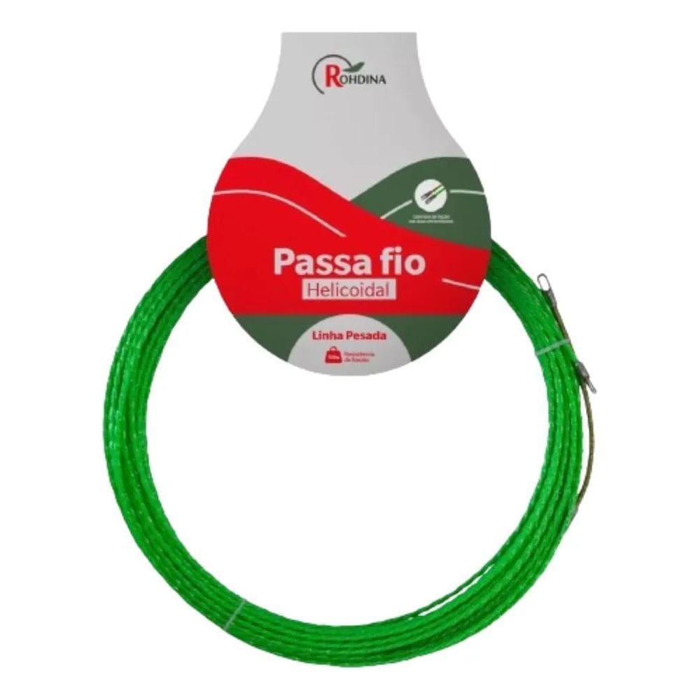 10X Passa Fio Profissional Elétrico Sonda Hard Work Rohdina