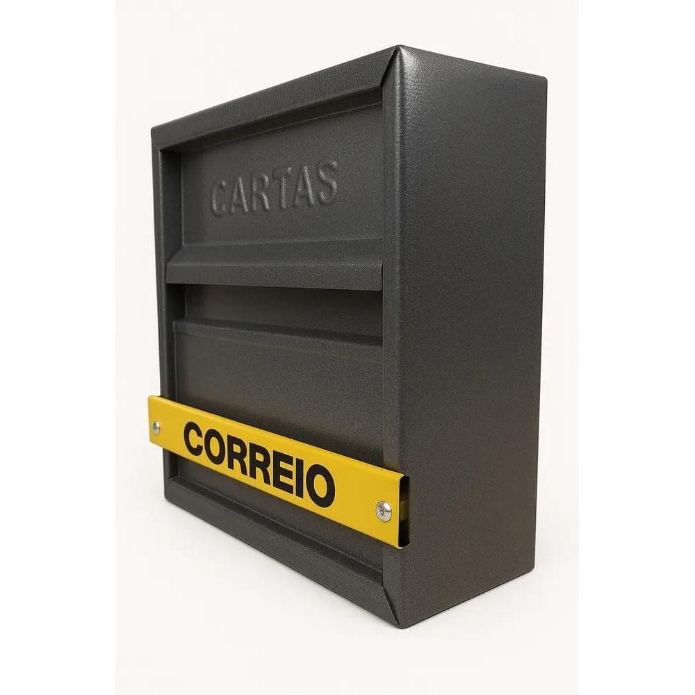 10X Caixa De  Carta Grade Horizontal, Portão Básica