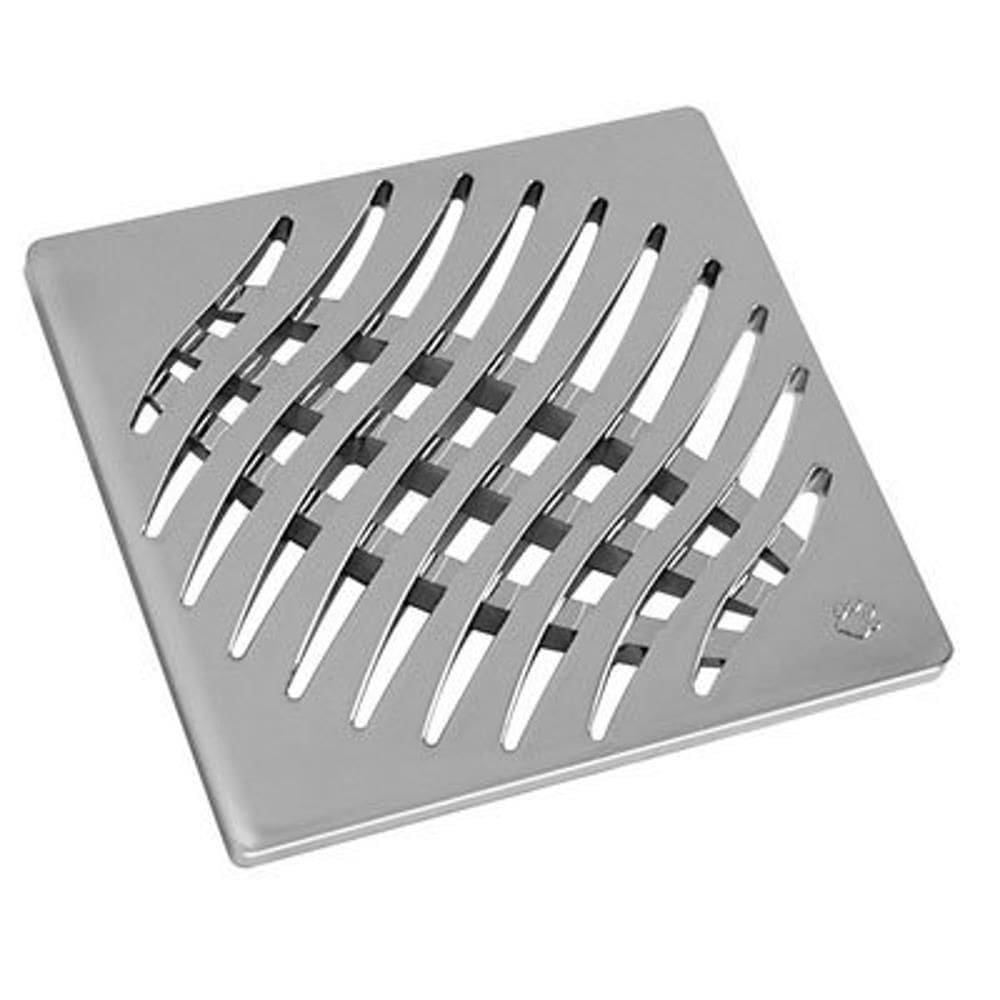 Grelha Quadrada Cromada 150mm - 27505155 - Tigre Grelha Quadrada Cromada 150mm Tigre 27505155