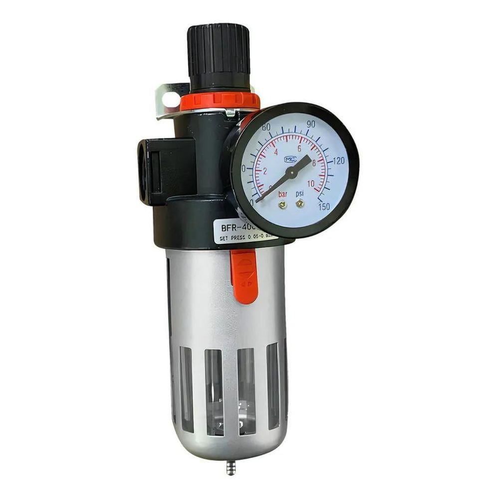 10X Filtro De Ar Para Compressor Com Regulador De Pressão 1