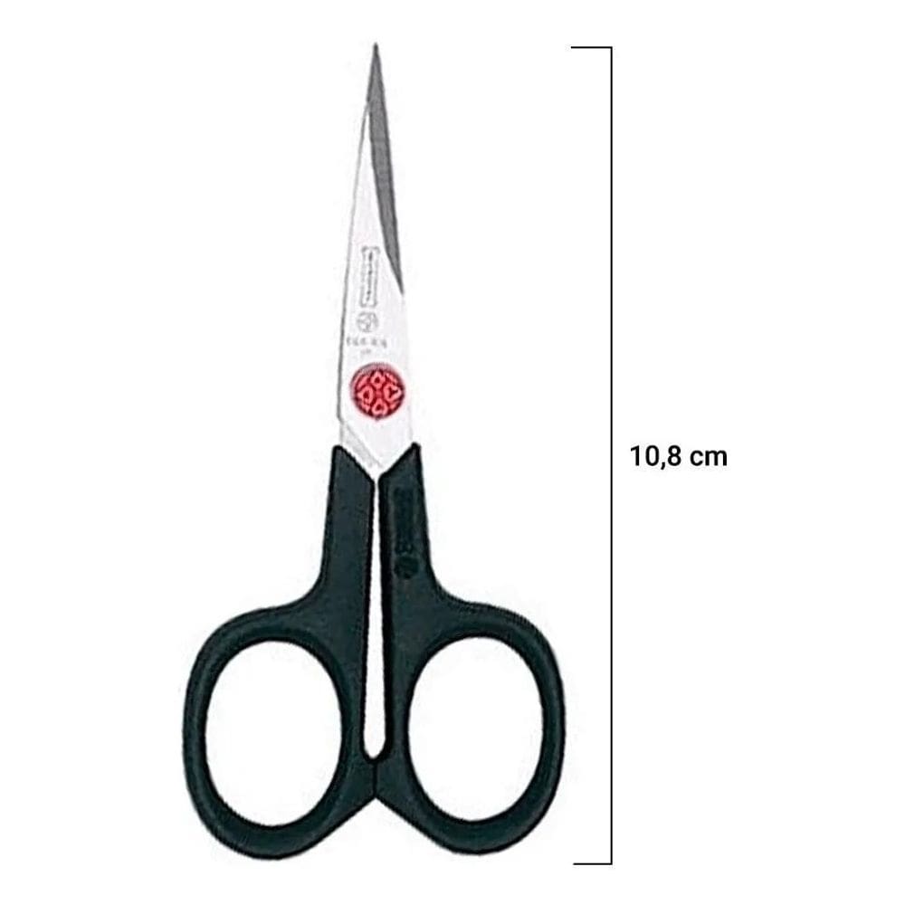 10X Tesoura Para Bordar Mundial 668N 11Cm