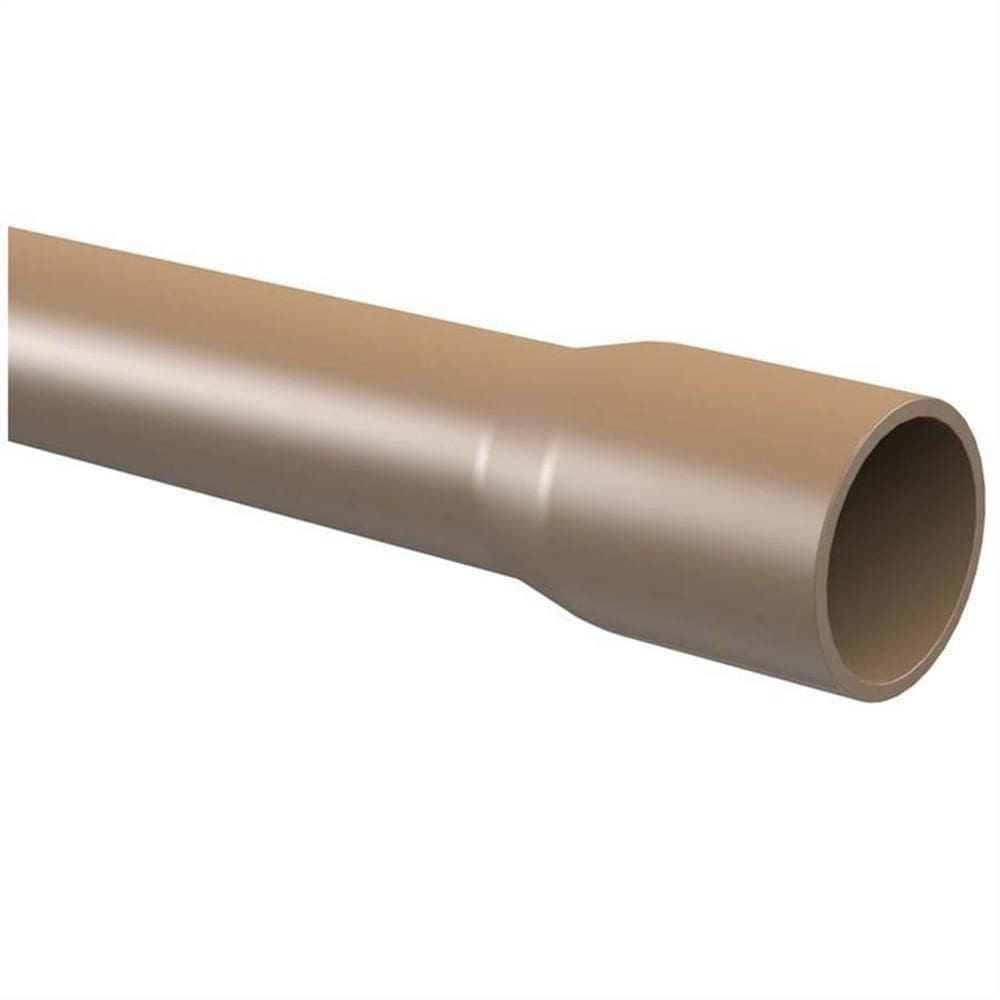 Tubo De Pvc Soldável Marrom 1-2”” 20mm 3 Metros - 10.12.174.4 - Tigre Tubo Soldavel 20mmx3m Marrom