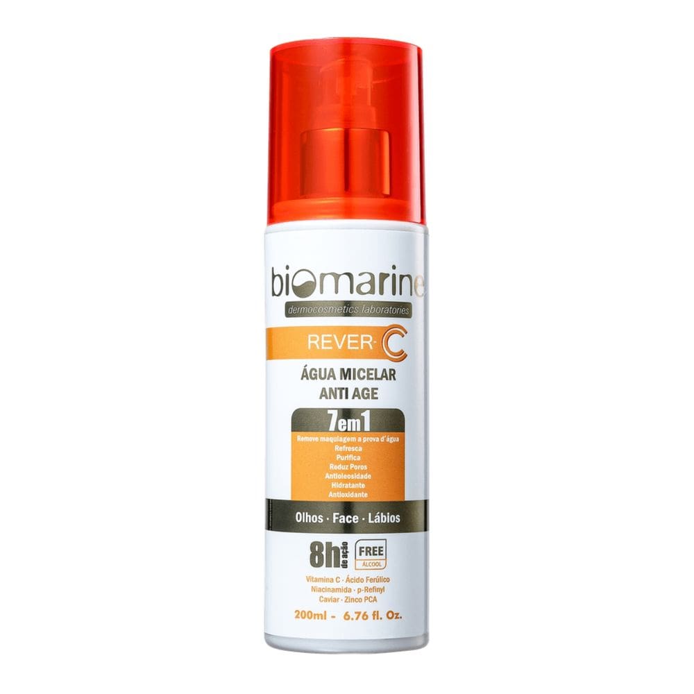 Rever C Água Micelar Antiage 7 em 1 Biomarine 200ml