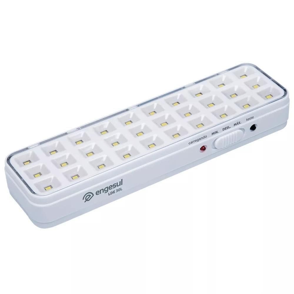 Luminária De Emergência Autônoma - Lde30l - Intelbras Luminaria Emergencia Autonoma Lde30l Int