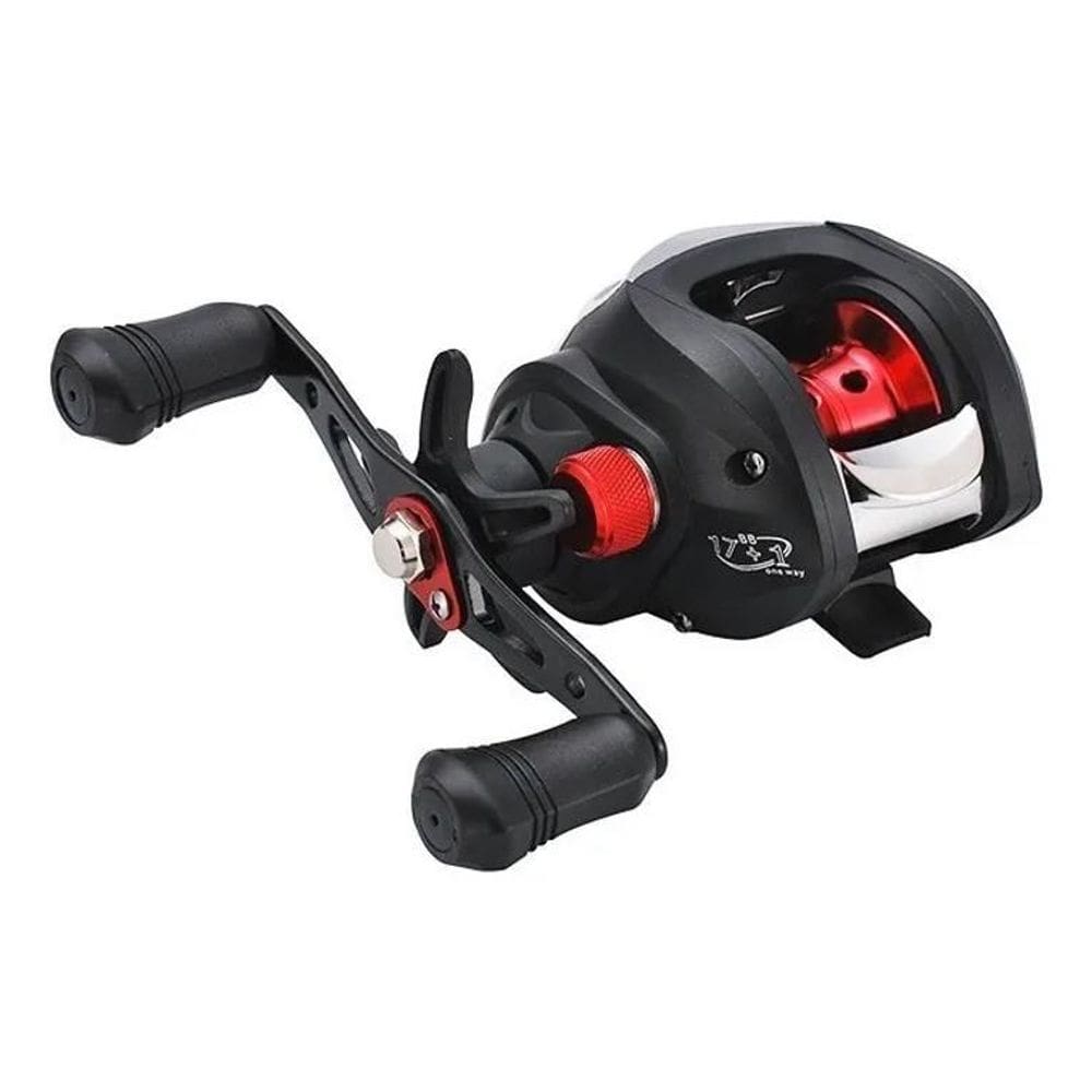 10X Carretel Carretilha Bestweei Pe-201 Direito Color Preto