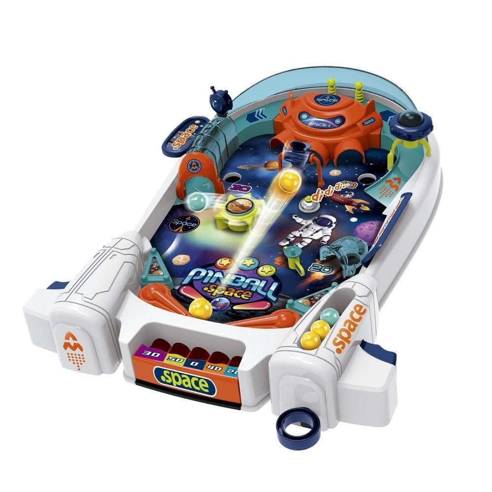 Jogo de Pinball Espacial Infantil DMT0056 - DM Toys