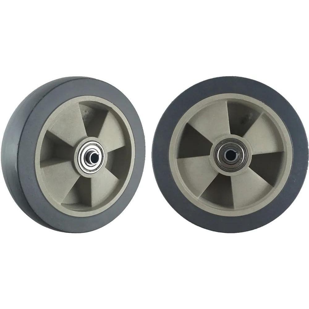 10X Par De Rodas Termoplasticas 512 Reforçadas Duplo Rolame