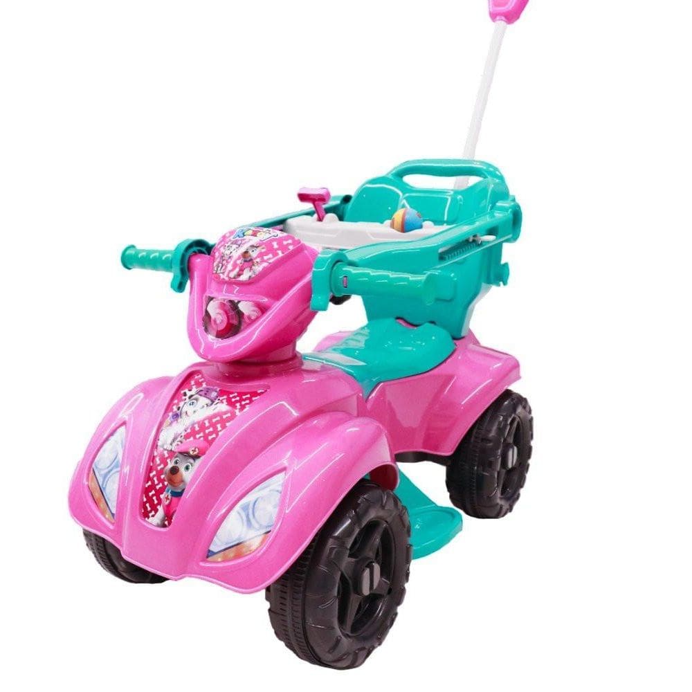Quadriciclo Infantil Dog Menina - Rosa