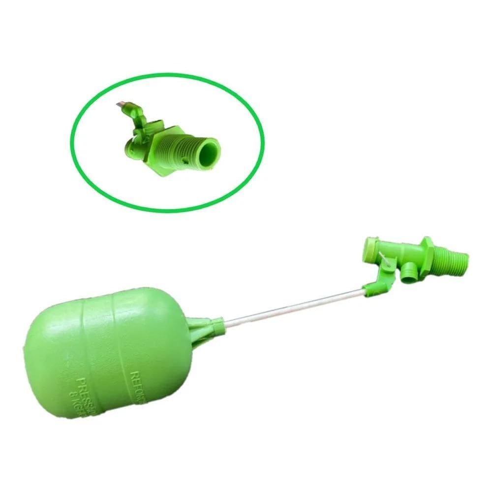 10X Torneira Boia Universal 1/2 Ou 3/4 Cx D`Água Haste Alum